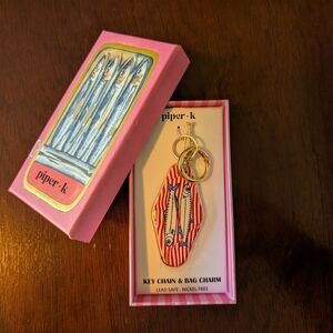 Piper K Key Chain & Bag Charm